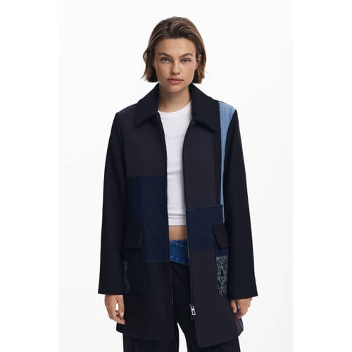 Desigual manteljas donkerblauw afbeelding