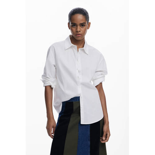 Desigual gestreepte plissé rok multi afbeelding