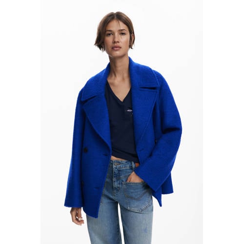 Desigual manteljas blauw afbeelding