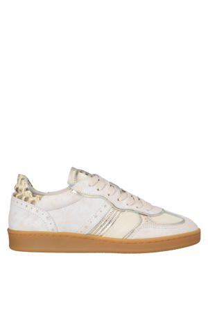 Imola 06.04 leren sneakers ecru/goud