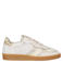 Piedi Nudi Imola 06.04 leren sneakers ecru/goud