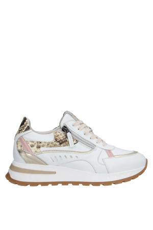 Mirren 02.02 leren sneakers wit
