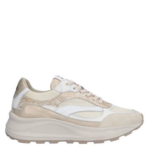 Piedi Nudi West 01.06 chunky sneakers ecru/goud afbeelding
