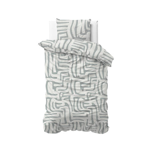 Sleeptime flanellen dekbedovertrek 1-persoons (140x220 cm) afbeelding