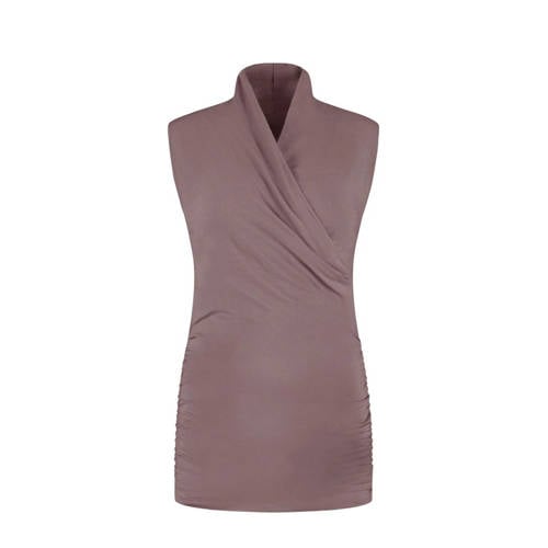 Urban Goddess sport top Good Karma taupe afbeelding