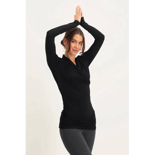 Urban Goddess sportshirt Good Karma zwart afbeelding