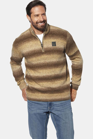 gebreide trui AKSELSTAD Plus Size bruin