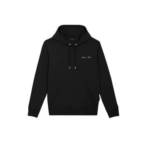 Baron Filou hoodie met backprint zwart afbeelding