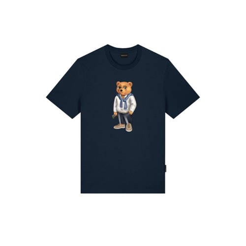 Baron Filou regular T-shirt donkerblauw afbeelding