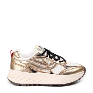 G-Eco`99 Bulky chunky sneakers ecru/goud