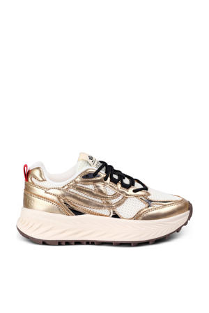 G-Eco`99 Bulky chunky sneakers ecru/goud