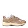 Genesis G-Eco`99 Embo chunky sneakers beige/roze/goud