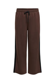 thumbnail: ONLY CARMAKOMA regular high waist casual broek donkerbruin