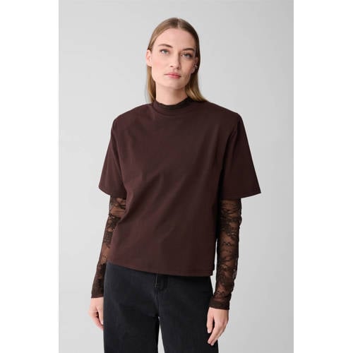 Shoeby T-shirt bruin afbeelding