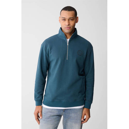 Shoeby sweater met textuur groen afbeelding