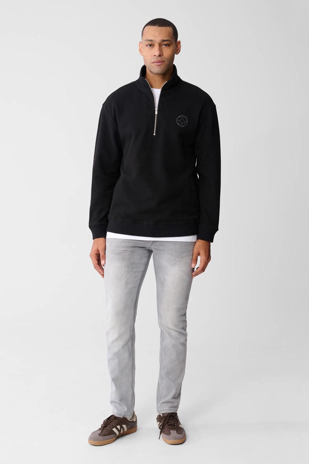 Shoeby relaxed fit sweater - zwart