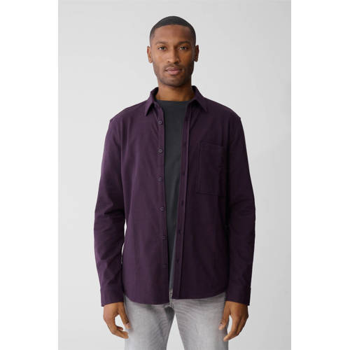 Shoeby Loose casual overhemd donkerrood afbeelding