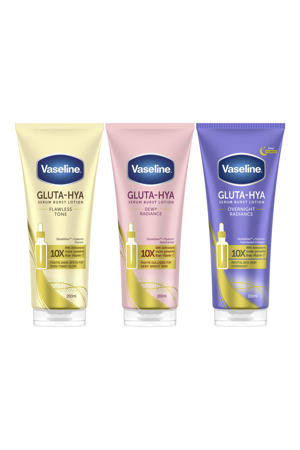 Gluta Hya bodylotion mix set -  3 x 200 ml