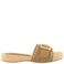 Colors of California HC.BAYLO5 suède slippers lichtbruin