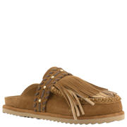 thumbnail: Colors of California HC.BIOW603 suède clogs cognac