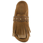 thumbnail: Colors of California HC.BIOW603 suède clogs cognac