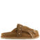 Colors of California HC.BIOW603 suède clogs cognac