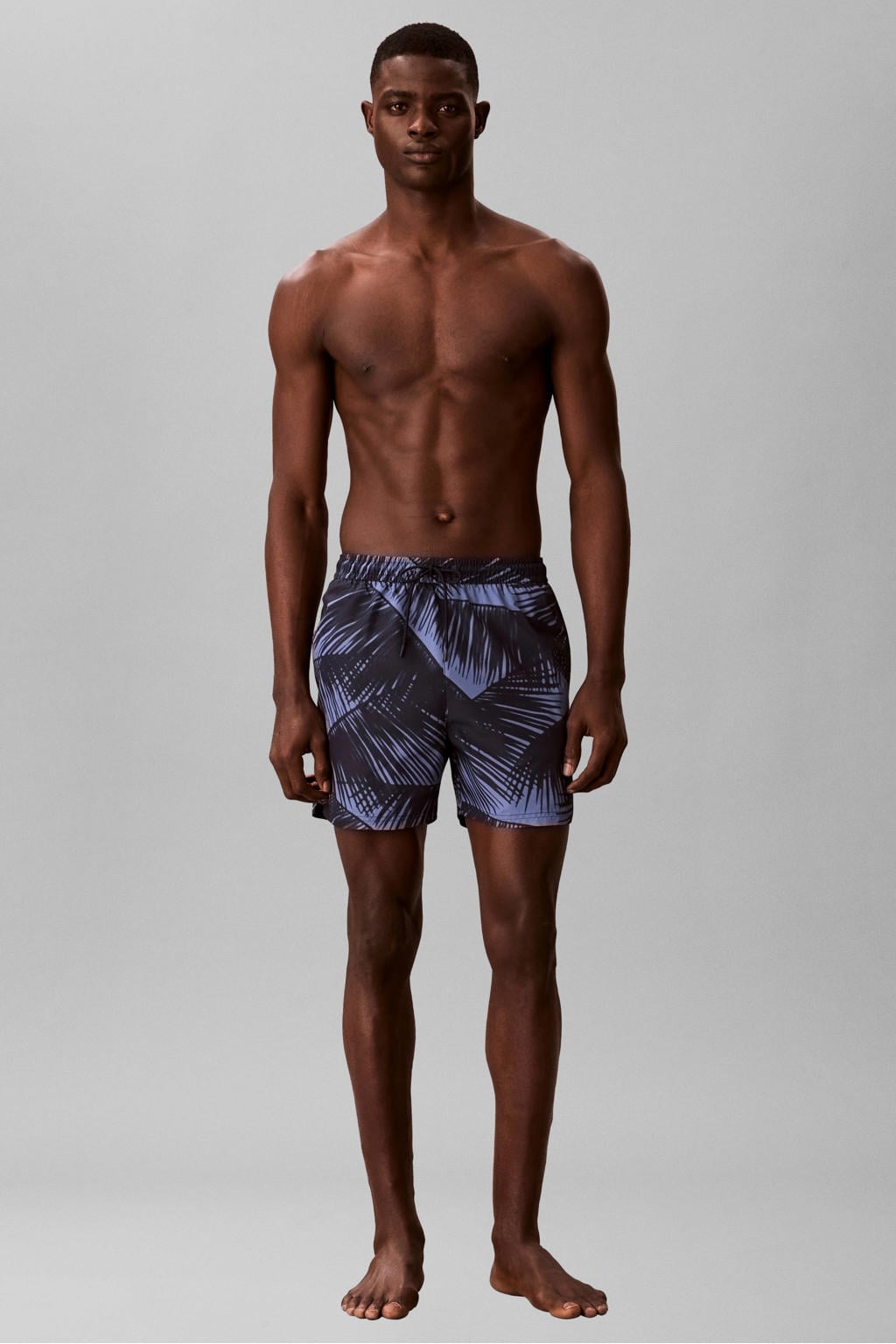 Calvin Klein zwemshort zwart/grijs