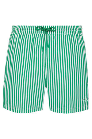zwemshort groen/wit