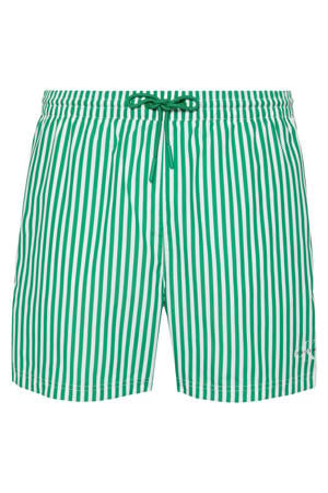 zwemshort groen/wit