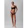Calvin Klein voorgevormde strapless bandeau bikinitop zwart