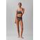 Calvin Klein voorgevormde crop bikinitop zwart/wit
