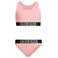 Calvin Klein crop bikini roze