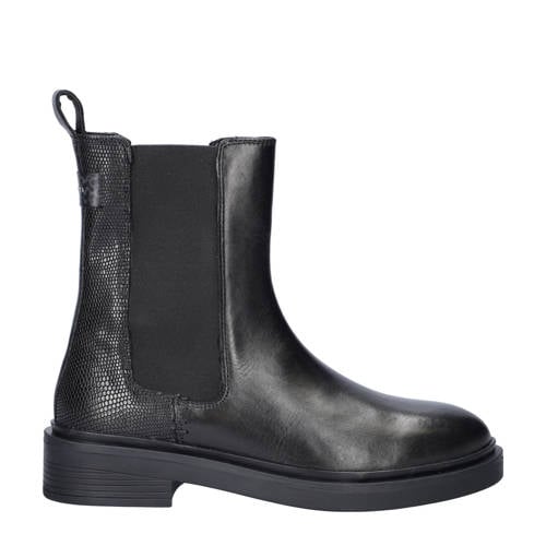 Maruti leren chelsea boots zwart afbeelding