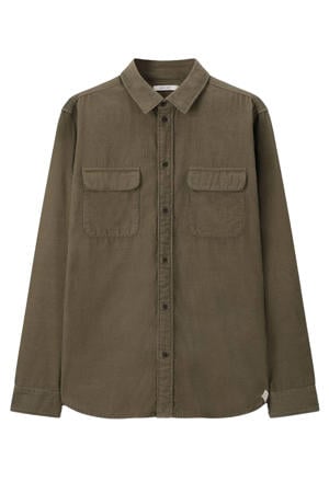 overshirt donkergroen
