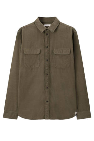 overshirt donkergroen