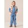 Sissy-Boy high waist wide leg jeans met hartjes medium blue denim