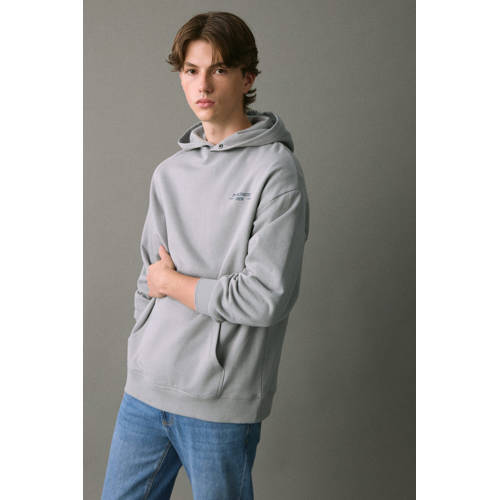 MANGO TEEN sweater met backprint grijs afbeelding