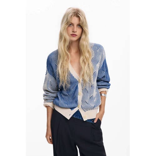 Desigual vest blauw afbeelding