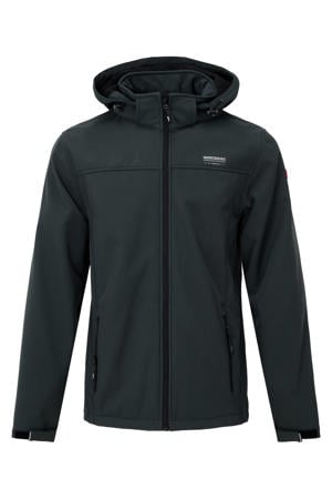 softshell jas Eldgrim donkergroen