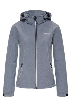 softshell jas Rinda lichtblauw