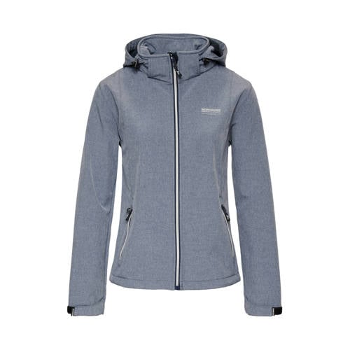 Nordberg softshell jas Rinda lichtblauw afbeelding