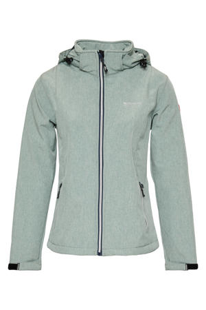 softshell jas Rinda lichtgroen