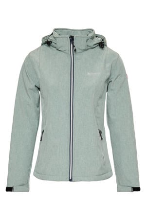 softshell jas Rinda lichtgroen