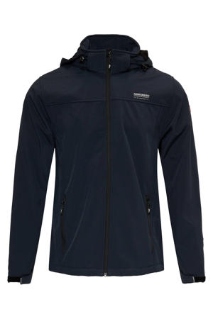 softshell jas Eldgrim blauw