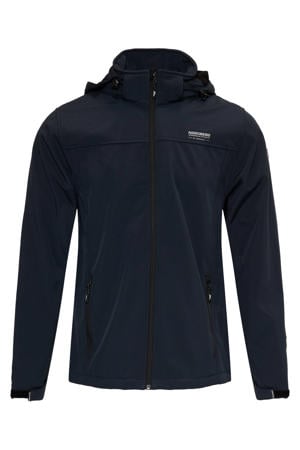 softshell jas Eldgrim blauw