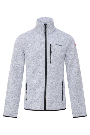 fleece vest Frank lichtblauw
