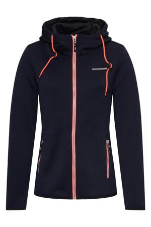fleece vest Elise donkerblauw