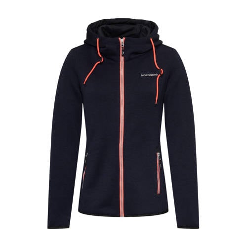 Nordberg fleece vest Elise donkerblauw afbeelding