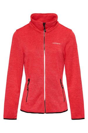 Andrea fleece vest rood