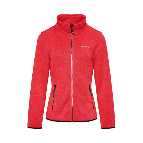 Nordberg fleece vest Andrea rood afbeelding